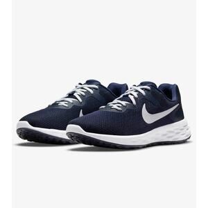Nike Revolution 6 Next Nature Running Navy Blue White DC3728-401 Men Size 11